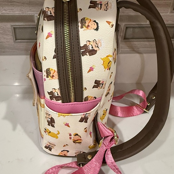 Loungefly Disney Parks Up Ice Cream Shop Mini Backpack 🆕🆕🆕 - Picture 10 of 11